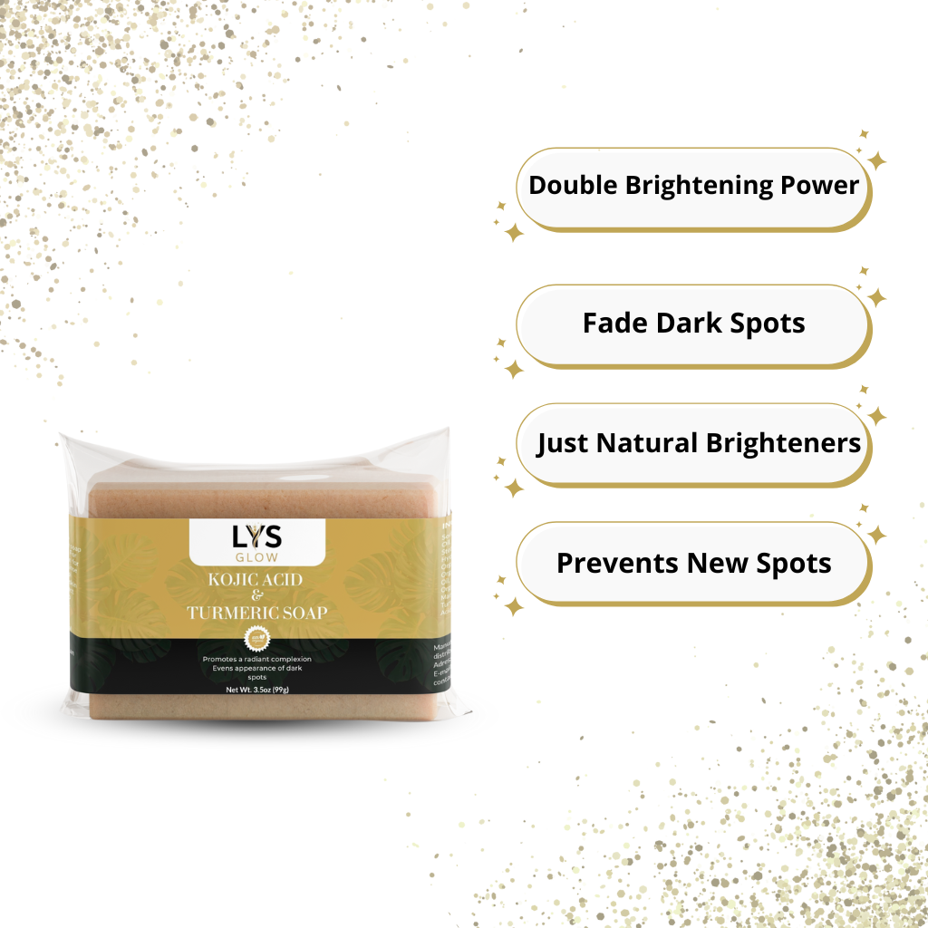 LYS Glow Kojic Acid Turmeric Soap